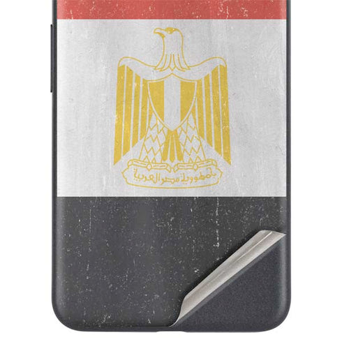 Egyptian Flag Distressed Google Pixel 4a 5G Skin